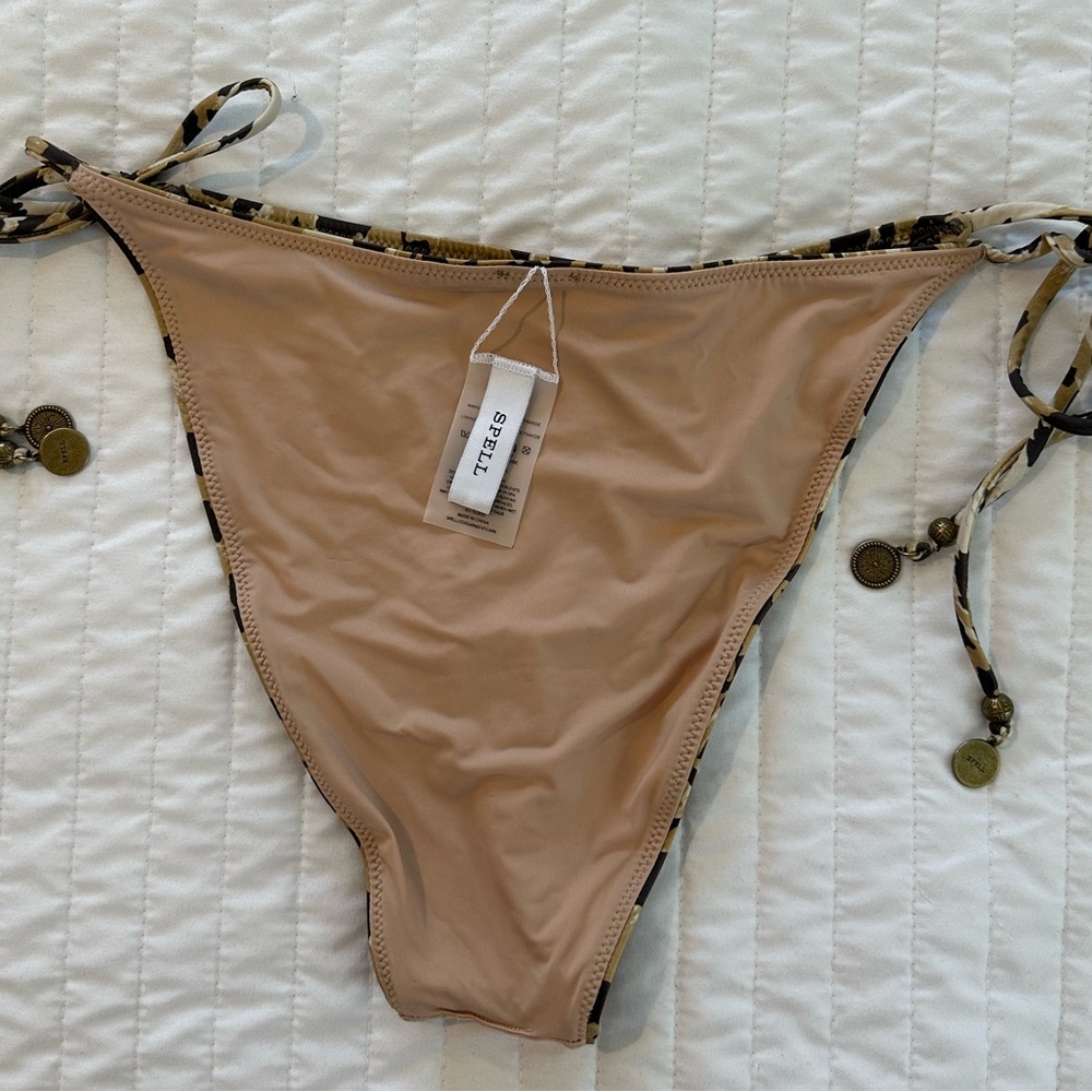 Spell - Belle Mare Side Tie Bikini Bottom - Picture 6 of 7